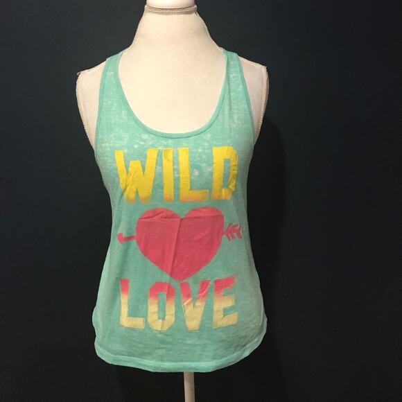 Modern Lux Top Wild Love Racerback Tank Top - Picture 3 of 4